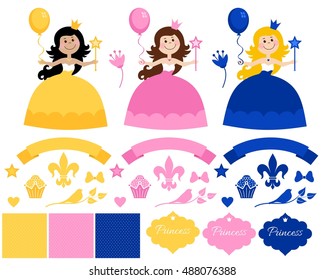 Princess Vector Set