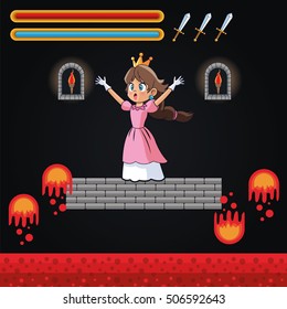 Princess and videogame design