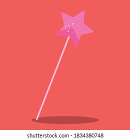 princess wand design vector illustration