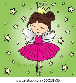 princess/T-shirt graphics/cute cartoon characters/cute graphics for kids/Book illustrations/textile graphic/graphic designs for kindergarten/cartoon character design/fashion graphic/cute wallpaper