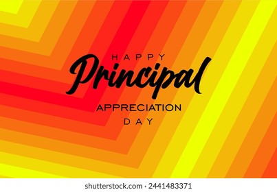 principal appreciation day holiday Concept