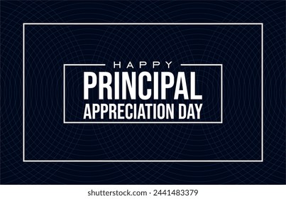 principal appreciation day holiday Concept