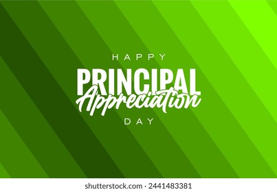 principal appreciation day holiday Concept