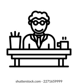 Principal Icon Design For Personal And Commercial Use