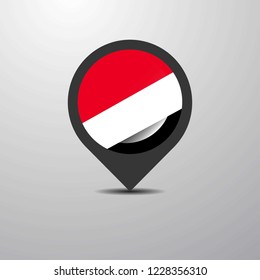 Principality of Sealand Map Pin