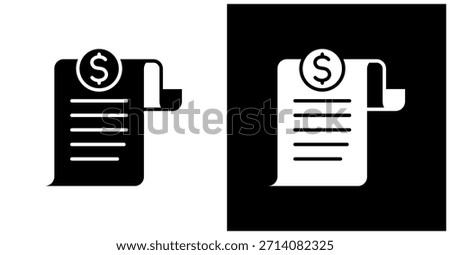 Principle Icon Set In White And Black Background