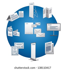 Print Advertising Icons