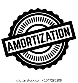 Print amortization stamp on white
