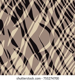 Print animals leopard pattern vector background