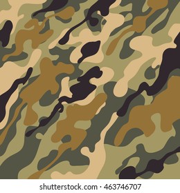 print armed forces military icon. background and colorfull illustration. Vector graphic