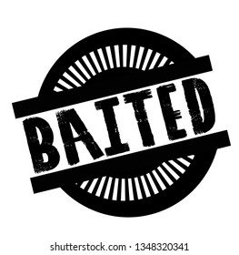 Print baited stamp on white