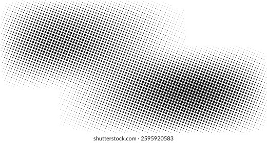 Print Basic halftone dots effect in black and white color. Halftone effect. Dot halftone. Black white halftone. dots background
