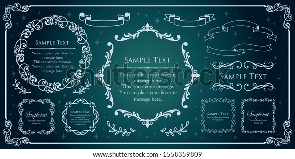 Print\
Beautiful decorative material with a sense of quality. Decoration.\
greeting card. Premium decoration. Ticket design. Antique ruled\
lines. High-quality box border. Design\
template.