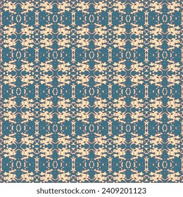  Print in the bohemian style. Vector illustration. Bizarre Art Illustration