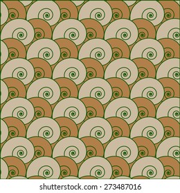 Print
Brown  vector seamless ornament pattern background