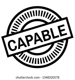 Print capable stamp on white