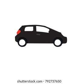 Print car icon transportation avto vector 