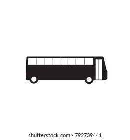 Print car icon vector black transportation design 