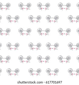 Print with cartoon mouse