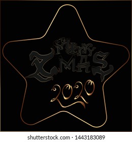 Print with Christmas card for 2020.
