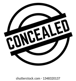 Print concealed stamp on white