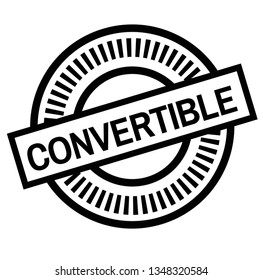 Print convertible stamp on white