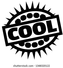 Print cool stamp on white