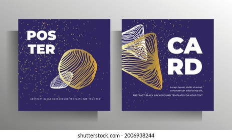 Print cover design template set. Vector illustration with hand drawn graphic elements.