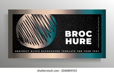 Print cover design template. Vector illustration with hand drawn graphic elements.