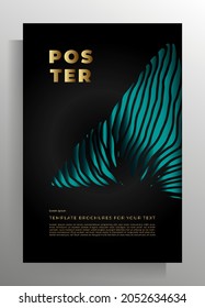 Imprimir plantilla de diseño de portada. Ilustración vectorial.