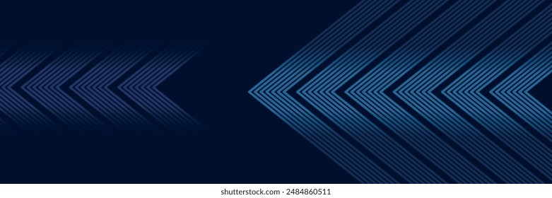 Print Dark blue background. Modern line curve abstract presentation background.vector illustration