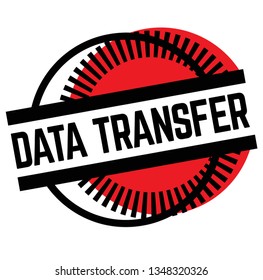 Print data transfer stamp on white