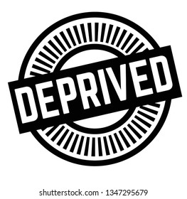 Print deprived stamp on white