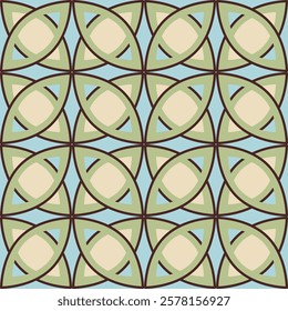 Imprimir design geometria folk vintage sem emenda padrão.