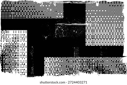 Imprimir mapas de bits de fondo urbano textura de Vector para el juego . Simplemente coloque la superposición sobre cualquier objeto para crear un efecto de píxel. Capa retro geométrica para su diseño.