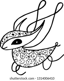 Сhildren's print funny unicorn