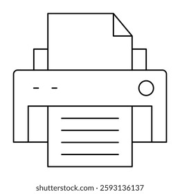 Print Glyph Icon Design For Personal nad Commercial Use