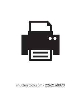 print icon , database icon vector