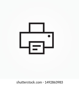 print icon design vector illustration