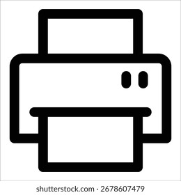 Elemento de icono de impresión para diseño