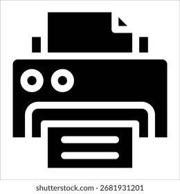 Elemento de icono de impresión para diseño