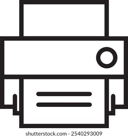 print icon eps file design