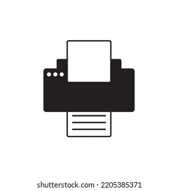 print icon , printer icon vector