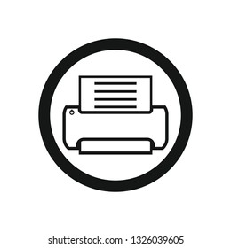 print icon symbol