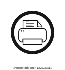 print icon symbol