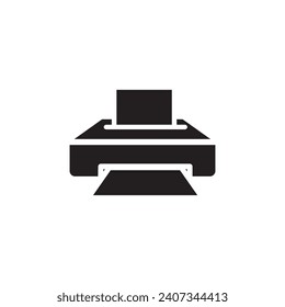 diseño de ilustración vectorial de icono de impresión