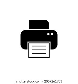 print icon vector illustration logo template for many purpose. Isolated on white background.