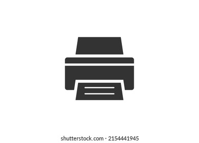 print icon vector modern style.