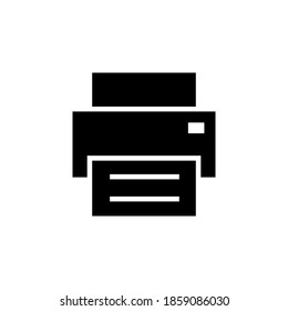 Print icon vector. printer icon vector