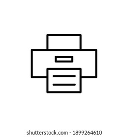 Print icon vector. printer icon vector. 